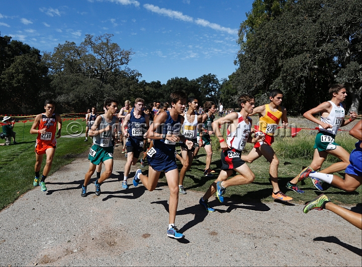 2015SIxcHSSeeded-037.JPG - 2015 Stanford Cross Country Invitational, September 26, Stanford Golf Course, Stanford, California.